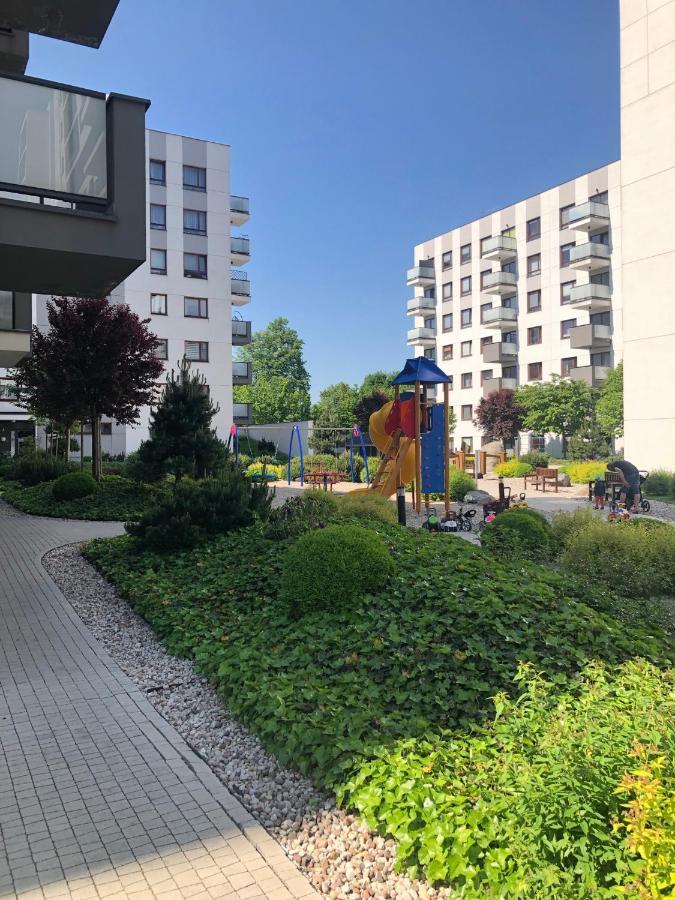 Apartment Klobucka Warszawa Exteriör bild